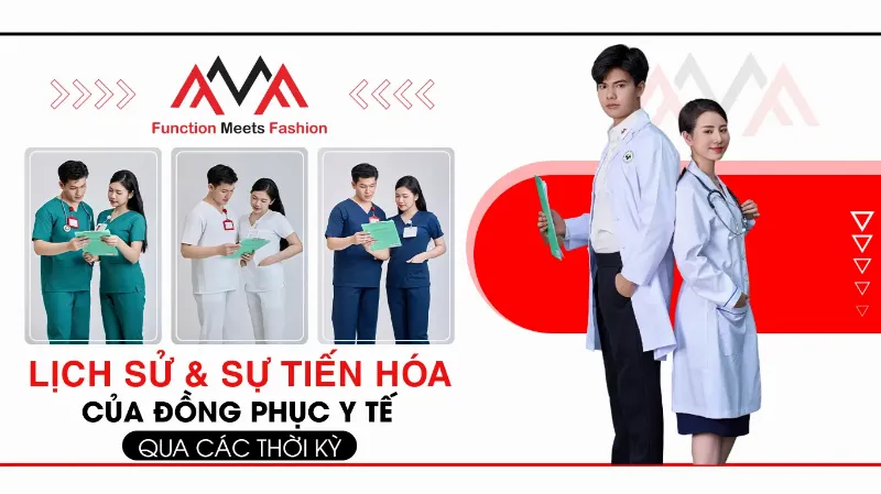 Lịch sử phát triển đồng phục y tế